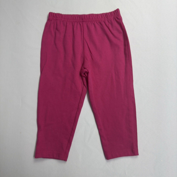 Carter's Heart Long Sleeve Bodysuit & Leggings Set Baby Girl 9M Dark Pink Gray - Picture 3 of 8